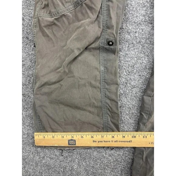 Kuhl Legendary Cargo Pants Womens 10 Brown Convertible Hiking Outdoor Trail - Picture 6 of 12